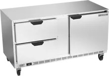 Beverage-Air - 60" Mobile Undercounter Freezer w/ 2 Drawers & 1 Door - UCFD60AHC-2