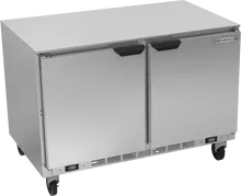 Beverage-Air - 48" Mobile Undercounter Refrigerator/Freezer w/ 2 Solid Swing Doors - UCFR48AHC