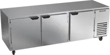 Beverage-Air - 93" Mobile Undercounter Refrigerator w/ 3 Solid Swing Doors - UCR93AHC