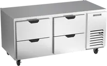 Beverage-Air - 67" Mobile Undercounter Refrigerator w/ 4 Drawers - UCRD67AHC-4