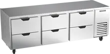 Beverage-Air - 93" Mobile Undercounter Refrigerator w/ 6 Drawers - UCRD93AHC-6