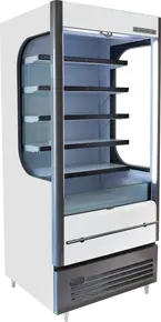 Beverage-Air - 35" VueMax White Open Air Merchandiser - VMHC-12-1-W