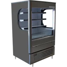 Beverage-Air - 35" VueMax Grey Open Air Merchandiser - VMHC-7-1-G
