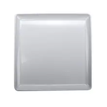 G.E.T - Midtown 11" White Square Coupe Entree Plate (12 Per Case) - CS-1101-W