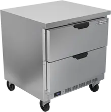 Beverage-Air - 32" Mobile Worktop Freezer w/ 2 Drawers - WTFD32AHC-2-FLT