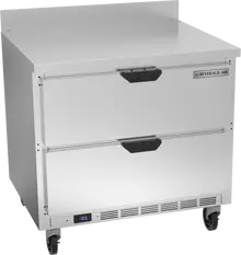 Beverage-Air - 36" Mobile Worktop Freezer w/ 2 Drawers - WTFD36AHC-2