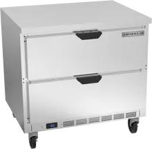 Beverage-Air - 36" Mobile Worktop Freezer w/ 2 Drawers - WTFD36AHC-2-FLT