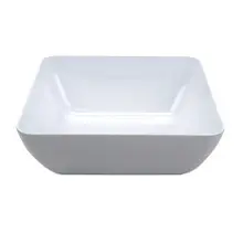 G.E.T - Midtown 14 Qt White Square Large Display Bowl (3 Per Case) - CS-4480-W