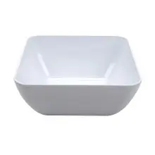 G.E.T - Midtown 5 oz White Monkey Dish (24 Per Case) - CS-50-W