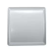 G.E.T - Midtown 9.5" x 9.5" White Square Coupe Plate (24 Per Case) - CS-950-W