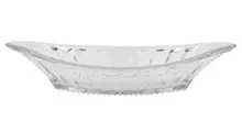 G.E.T - Dessert Time 8 oz Clear SAN Plastic Banana Split Dish (24 Per Case) - ICM-27-CL
