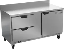 Beverage-Air - 60" Mobile Worktop Freezer w/ 2 Drawers & 1 Door - WTFD60AHC-2