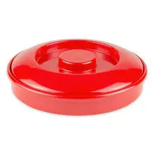 G.E.T - Viva Mexico 7.75" Red Tortilla Server W/ Lid (24 Per Case) - TS-800-R