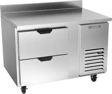 Beverage-Air - 46" Mobile Worktop Refrigerator w/ 2 Drawers - WTRD46AHC-2