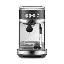 Breville - The Bambino Plus Black Stainless Steel Espresso Machine