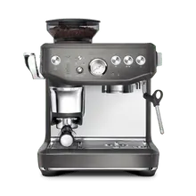 Breville - The Barista Express Impress Black Stainless Espresso Machine