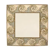 G.E.T - Mosaic 12" Square Plate (12 Per Case) - ML-90-MO