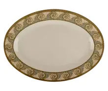 G.E.T - Mosaic 21" x 15" Oval Platter (12 Per Case) - OP-621-MO