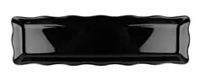 G.E.T - Bake & Brew 19" x 5.25" Black Display Tray (12 Per Case) - ML-112-BK
