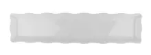 G.E.T - Bake & Brew 19" x 5.25" White Display Tray (12 Per Case) - ML-112-W