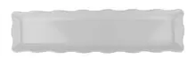 G.E.T - Bake & Brew 21" x 5.25" White Display Tray (12 Per Case) - ML-129-W