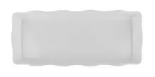 G.E.T - Bake & Brew 14" x 5.5" White Display Tray (6 Per Case) - ML-154-W