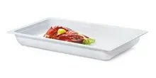 G.E.T - 13" x 21" White Full-Size Insert Pan (3 Per Case) - ML-19-W