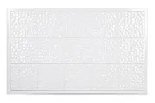 G.E.T - 21.5" x 13" White Full-Size Tile Cut-Out Cover - ML-160-W