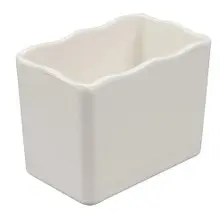 G.E.T - Create-a-Bar 51.2 oz Ivory Deli Crock (6 Per Case) - ML-259-IV
