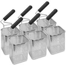 Arcobaleno - 2 lb Size #5 Baskets for Pasta Cookers - Set of 6 - APCB5SET6