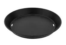 G.E.T - 10.5" Black Round Basket (12 Per Case) - RB-890-BK
