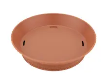 G.E.T - 12" Terracotta Round Basket (12 Per Case) - RB-891-TER