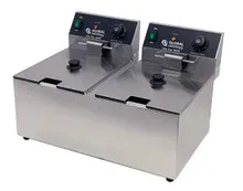 Global Solutions - 32 lb Deep Fryer 120V - GS1612-120