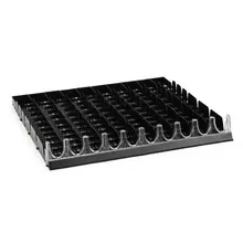Atosa - 10 Space Bottle Organizer fits 12/14/16 Oz Bottles (5-2-2-1 Configuration) - Pack of 6