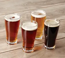 G.E.T - 5 oz SAN Plastic Mini PIlsner / Shooter Glass (24 Per Case) - P-05-CL