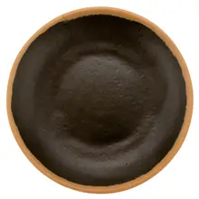 G.E.T - Pottery Market Glazed 32 oz Brown Soup Plate (12 Per Case) - P-100-BR