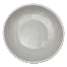 G.E.T - Pottery Market Glazed 32 oz Dove Grey Soup Plate (12 Per Case) - P-100-DVG