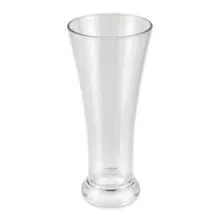 G.E.T - 12 oz SAN Plastic PIlsner Glass (24 Per Case) - P-12-1-CL
