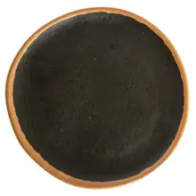 G.E.T - Pottery Market Glazed 7.5" Brown Round Plate / Side Dish (12 Per Case) - P-75-BR