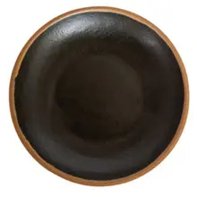G.E.T - Pottery Market Glazed 8.3" Brown Small Round Coupe Salad Plate (24 Per Case) - P-83-BR
