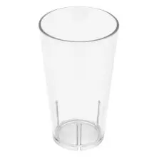 G.E.T - 14 oz Clear SAN Plastic Shaker Glass (24 Per Case) - S-15-1-CL