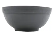 G.E.T - Roca Balance 32 oz White / Gray Matte Stackable Bowl (12 Per Case) - RB-2-70-WM/GRM