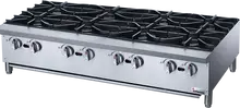 Inferno - 48" Natural Gas Hotplate w/ 8 Open Burners & LP Conversion Kit - IHP-8