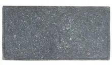 G.E.T - Granville 14" x 7" Black Faux Granite Melamine Display Board W/ Ridge (6 Per Case) - SB-1473-GB
