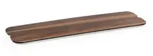 G.E.T - Granville 20" x 5.5" Faux Walnut Wood Melamine Display Board (6 Per Case) - SB-2005-W