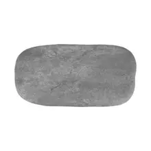 G.E.T - Moonstone 21.25" x 10.5" Faux Moonstone Melamine Large Platter (3 Per Case) - SB-2110-MNS