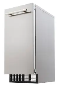 Icetro - 90 lb Undercounter Nugget Ice Machine w/ 24.3 lbs Storage - IU-0090-AN