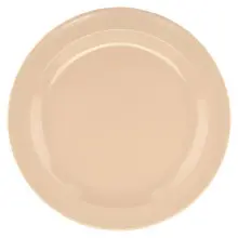 G.E.T - SuperMel 6.5" Tan Round Plate (4 Dozen Retail Packaging) - SP-DP-506-T