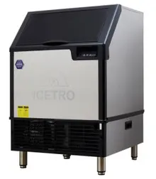Icetro - 170 lb Undercounter Half Cube Ice Machine w/ 77 lbs Storage - IU-0170-AH