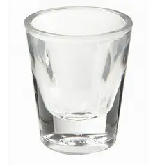 G.E.T - Specialty Drinkware 1 oz SAN Plastic Shot Glass (24 Per Case) - SW-1427-1-CL